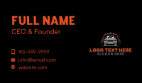 Transportation Pickup Truck Business Card Preview