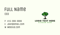 Eco Park Tree Business Card Image Preview