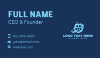 Water Tire Cleaning  Business Card Preview