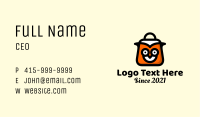 Owl Shopping Bag  Business Card Image Preview