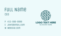 Thread Pattern Tailoring Business Card Image Preview