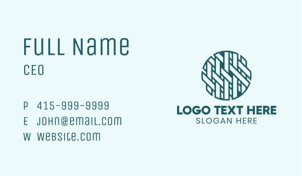 Thread Pattern Tailoring Business Card Design Image Preview