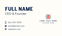 Price Tag Lettermark Business Card Image Preview