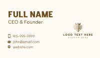 Medieval King Crown Business Card Design