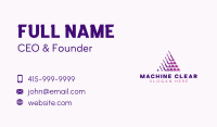Pyramid Developer Tech Business Card Image Preview