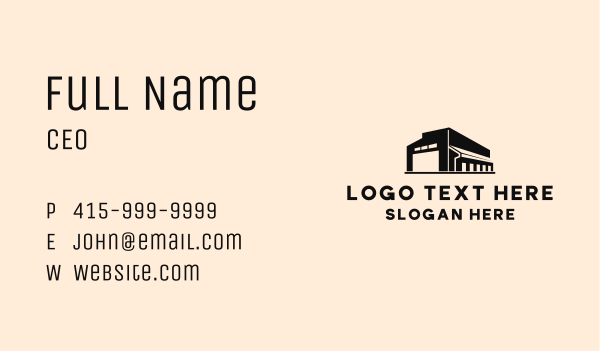 Warehouse Inventory Storage Business Card Design Image Preview