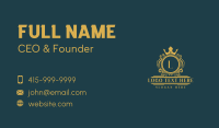 Luxury Royal Monarch Business Card Preview