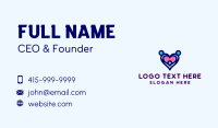 Heart Family Parenting Business Card Design