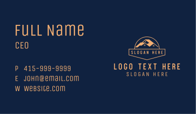 Orange Home Roofing  Business Card Image Preview