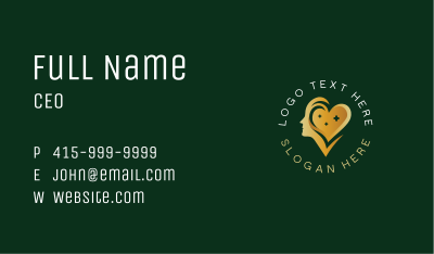 Heart Mental Health Business Card Image Preview