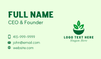 Acupuncture Herbal Treatment Business Card Image Preview