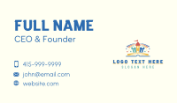 Castle Daycare Learning Business Card Image Preview