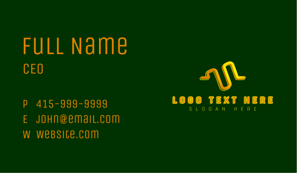 Creative Business Wave Business Card Design Image Preview
