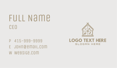 House Construction Tool Hardware Business Card Image Preview