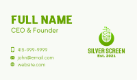 Minimalist Tennis Ball Business Card Image Preview