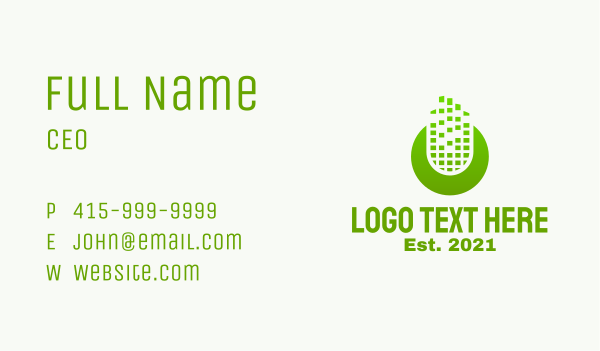 Minimalist Tennis Ball Business Card Design Image Preview