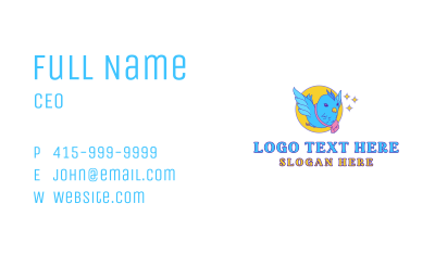 Bird Mail Courier Business Card Image Preview