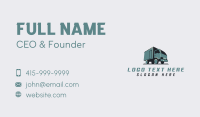 Forwarding Cargo Truck Business Card Preview