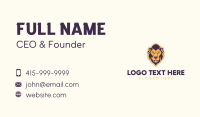 Wildlife Lion Insurance  Business Card Preview