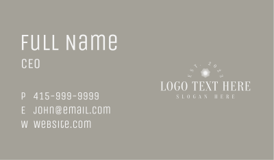 Luxury Jewelry Wordmark Business Card Image Preview