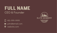 Carpenter Wood Tools Business Card Image Preview