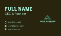 Mountain Peak Forest Business Card Image Preview