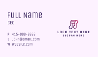 Music Note Playlist Business Card Image Preview