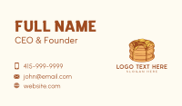 Pancake Butter Syrup Business Card Preview