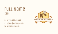 Honey Bee Insect Business Card Image Preview
