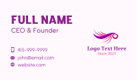 Stylish Eyelash Extension Business Card Image Preview