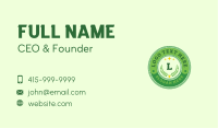 Eco Laurel Wreath  Business Card Image Preview