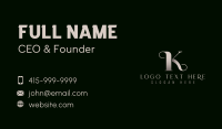 Elegant Fashion Boutique Business Card Image Preview