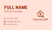 Hammer Ruler House Business Card Image Preview