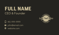 Classic Round Business Business Card Image Preview