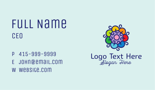 Baroque Flower Ornament  Business Card Design Image Preview