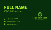 Leaf Flower Plant Business Card Image Preview