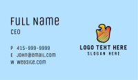 Phoenix Bird Shield Business Card Image Preview