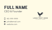 Rooster Chicken Fowl Business Card Image Preview
