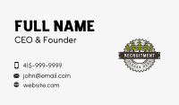 Tree Saw Logging Business Card Image Preview