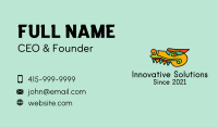 Multicolor Aztec Crocodile Business Card Image Preview