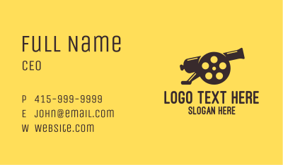 Film Cannon Business Card