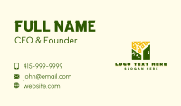 Environmental Tree Planting Business Card Preview