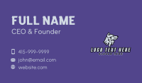 Mad Wolf Animal Business Card Design