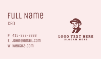 Hipster Mustache Beard Business Card Image Preview