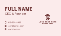 Hipster Mustache Beard Business Card Image Preview