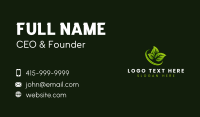 Leaf Landscaping Botanical Business Card Preview