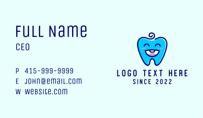 Baby Tooth Clinic Business Card Image Preview