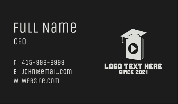 Audio Online Masterclass  Business Card Design Image Preview
