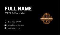 Barber Pole Salon Business Card Image Preview