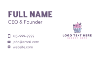 Cupcake Icing Pastry Business Card Image Preview